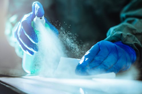 Disinfectants and cleaning products harboring toxic chemicals are widely used despite lack of screening for potential health hazards