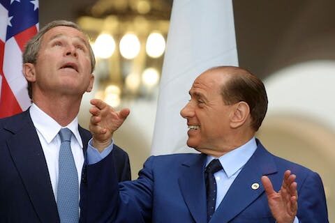 Silvio Berlusconi had a complex relationship with US presidents: Friend to one, shunned by another