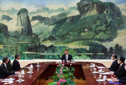 China and the US are locked in struggle -- and the visit by Secretary of State Blinken is only a start to improving relations