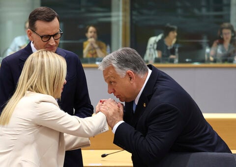 EU leaders pause talks as Poland and Hungary's anti-migrant governments block progress