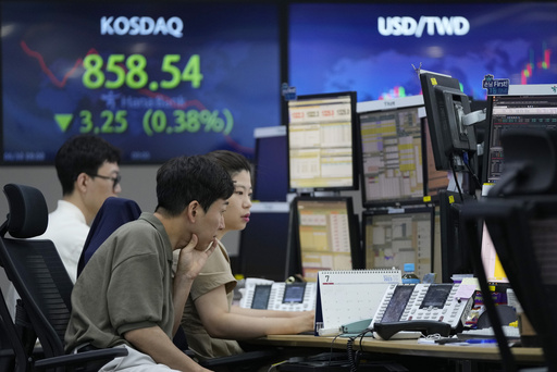 Stock market today: World shares are mostly higher after strong data lift Wall St benchmarks