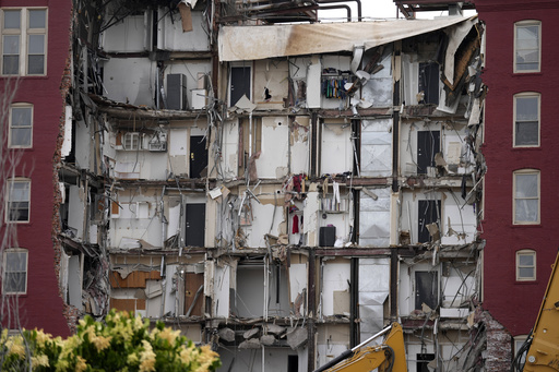 Iowa city hires outside firms to investigate partial building collapse