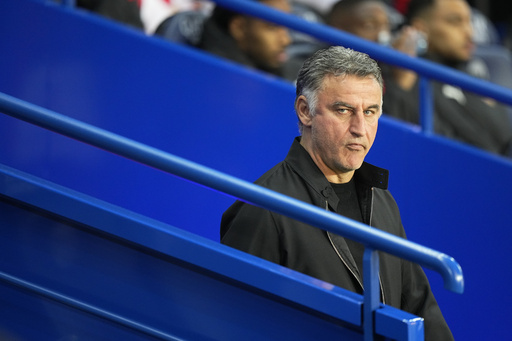 Paris Saint-Germain coach Christophe Galtier and his son detained in racism probe