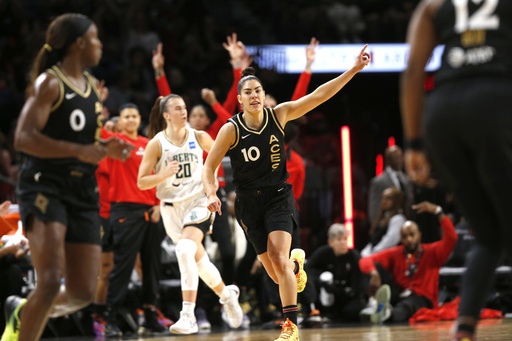 Aces rout Liberty 98-81 in a matchup of marquee WNBA teams for their seventh straight win