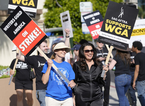 Hollywood's actors may join its writers on strike. Here's why