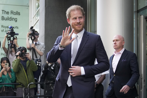 Prince Harry seeks $406,000 in phone hacking lawsuit against British tabloid publisher