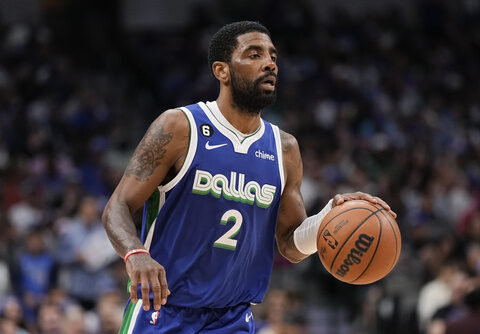 Kyrie Irving agrees to stay with Mavs, Doncic on a $126 million, 3-year deal, AP source says