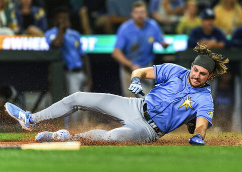 Rays score 15 unanswered runs to rally for 15-4 win over sinking Mariners