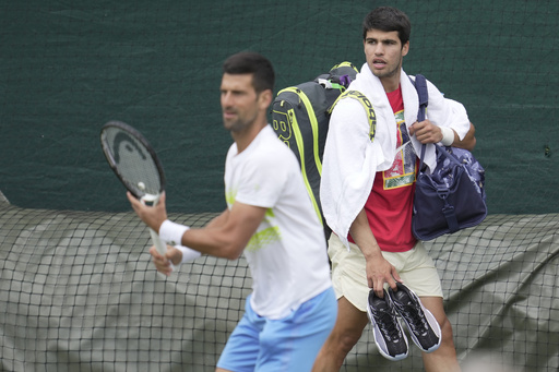 Novak Djokovic’s bid for Wimbledon title No. 8 and Grand Slam trophy No. 24 starts on Monday