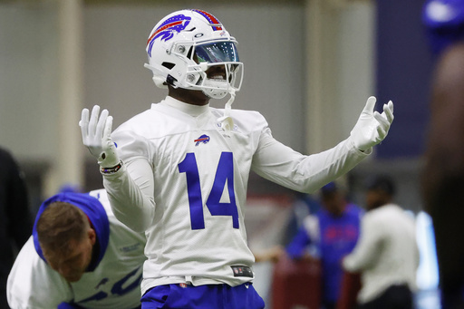 Diggs returns to practice with Bills coach McDermott saying receiver's concerns are resolved