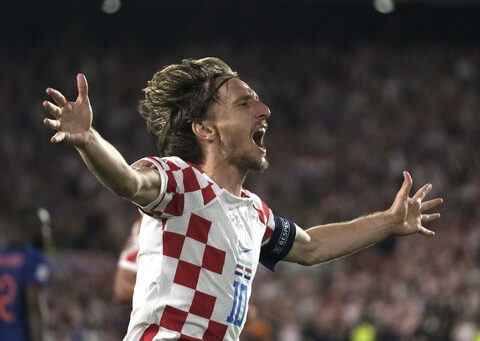 Luka Modric penalty completes thrilling 4-2 win for Croatia over Netherlands in Nations League