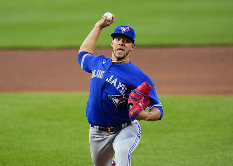 Toronto's José Berríos has no-hitter through 6 innings against Orioles