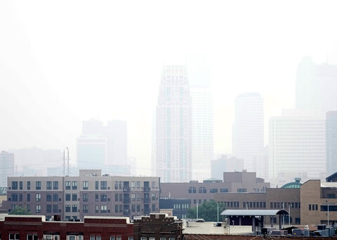 Canadian wildfire smoke gives Minnesota city the worst air in the US