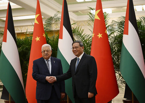 Chinese premier meets with Palestinian president in effort to increase Middle East presence