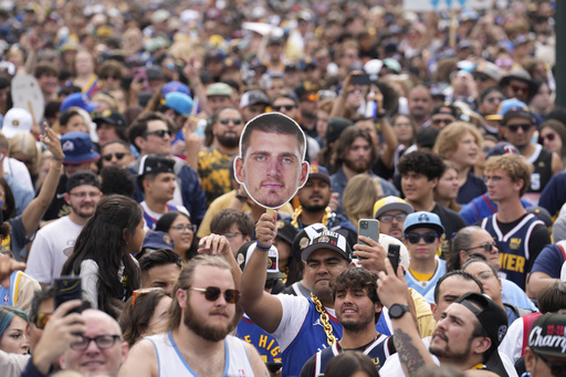 Nuggets ready to celebrate their 1st NBA title with parade through the streets of downtown Denver