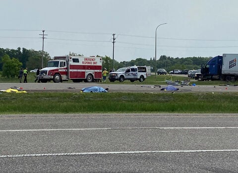 15 people, mostly seniors, killed in highway crash in Canada, official says