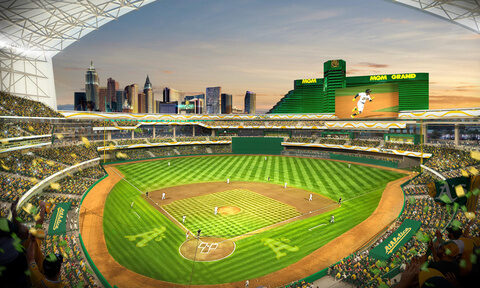 Governor signs public funding bill for new A's stadium in Vegas, growing global sports destination