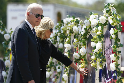 Biden will mark the anniversary of a gun safety law signed after the Uvalde, Texas, school massacre