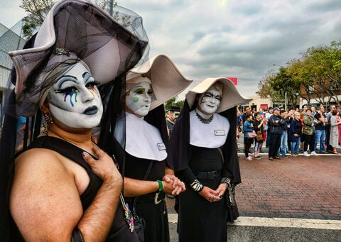 A nun commends Dodgers' handling of Pride Night controversy; some archbishops call it blasphemy