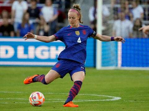 US captain Becky Sauerbrunn to miss the World Cup with a foot injury, AP source says