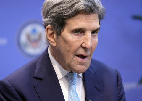 Oil producers say tech will soon handle climate-wrecking fumes. US envoy Kerry says be skeptical