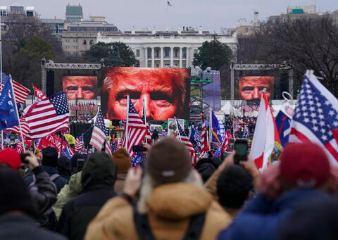 Participants at Trump's Jan. 6 rally push false election claims in Virginia legislative campaigns