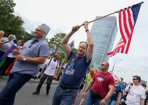 US ambassador marches in Warsaw Pride parade, sending message to NATO ally