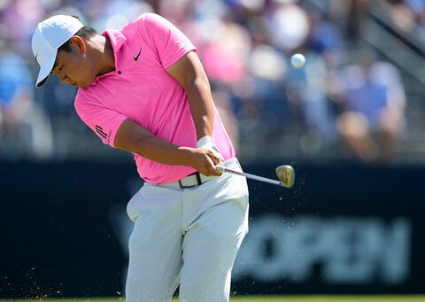 US Open a fairly clean ride for Tom Kim on moving day