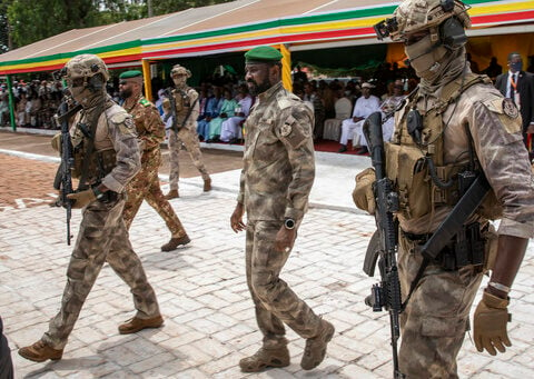 Mali's military junta holds referendum on new constitution that it calls a step toward new elections