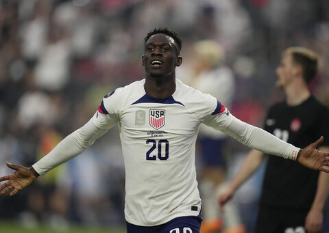 US beats Canada 2-0 to win CONCACAF Nations League on goals by Balogun, Richards