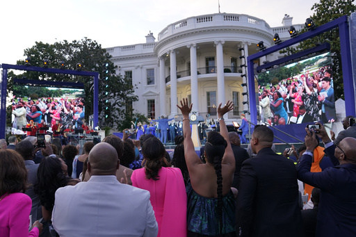 Biden celebrates Juneteenth, the newest federal holiday, at the White House