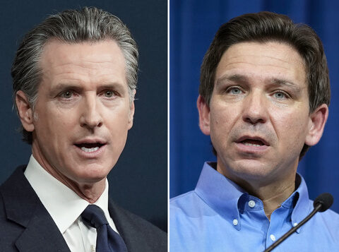 Inside the deepening rivalry between Ron DeSantis and Gavin Newsom