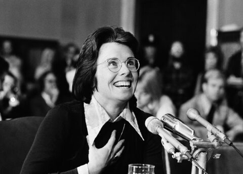 Billie Jean King recalls the meeting that launched the WTA women's tennis tour 50 years ago