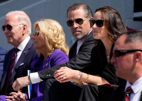 Hunter Biden charged with failing to pay federal income tax and illegally having a weapon