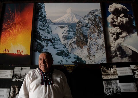 How a Mexican spiritual leader preserves the sacred knowledge of the volcano known as El Popo