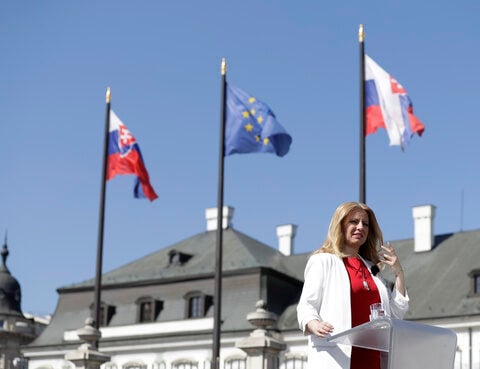 Slovakia's first female president won't seek reelection next year