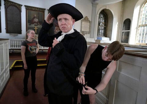 Historic Boston church where the Revolution was sparked to host its first play