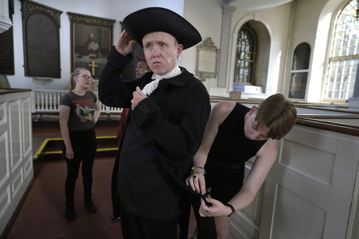 Historic Boston church where the Revolution was sparked to host its first play