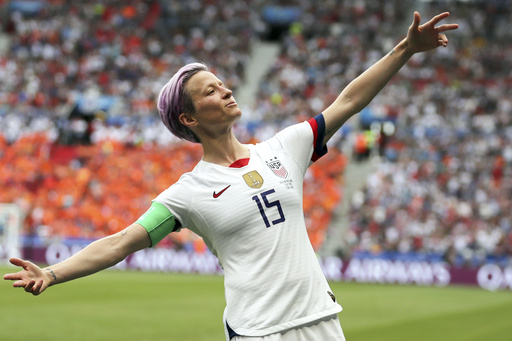 Morgan and Rapinoe selected for the US Women's World Cup roster in title defense