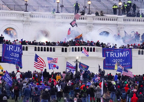 Capitol rioter who shocked police officer with stun gun is sentenced to over 12 years in prison