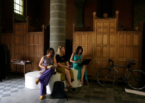 In Europe's empty churches, prayer and confessions make way for drinking and dancing