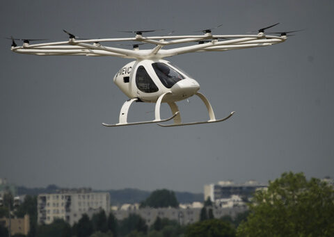 Up, up and away — flying taxis look to France's city of revolution to unleash change on the skies