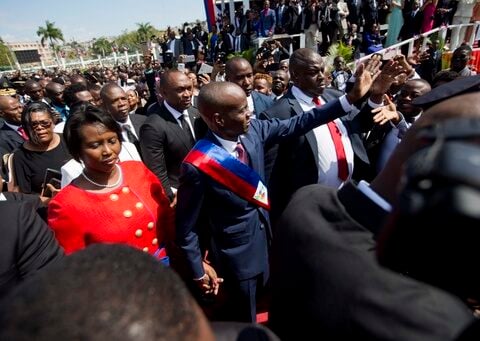 Widow of slain Haitian president files lawsuit against suspects seeking trial and damages