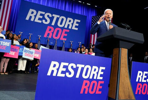 Biden is getting endorsements from 3 abortion rights groups as Democrats bank on the issue in 2024