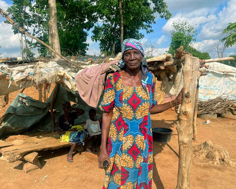 They fled the war in Nigeria's northeast. Then bulldozers levelled their homes at a camp in Abuja