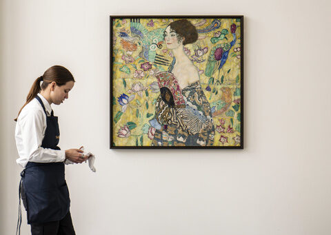 Klimt portrait 'Lady with a Fan' up for sale with $80M estimate