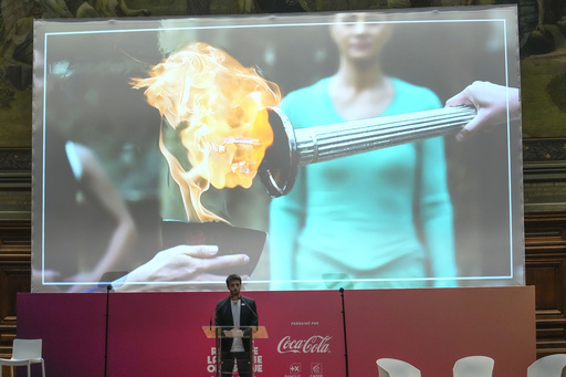 The Olympic flame for the 2024 Paris Games will be carried for 68 days before the cauldron is lit