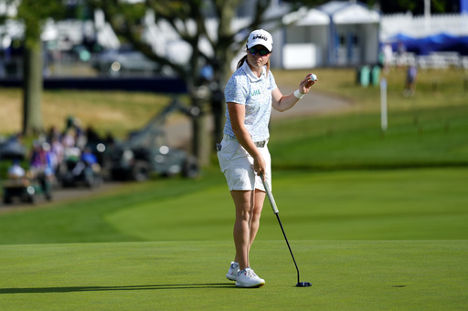 Maguire retains 1-shot lead in Women's PGA Championship with Jenny Shin second