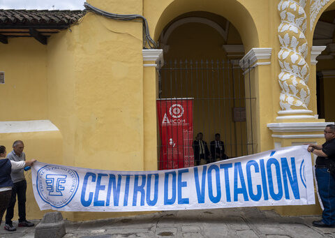 Guatemalans to elect a new president after a tumultuous electoral season