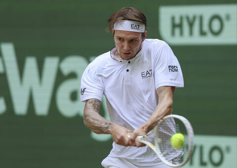 Alexander Bublik stuns Andrey Rublev to win Halle Open